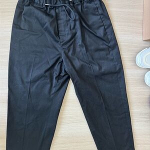 Jil Sander Black Men's Elastic Easy Pant